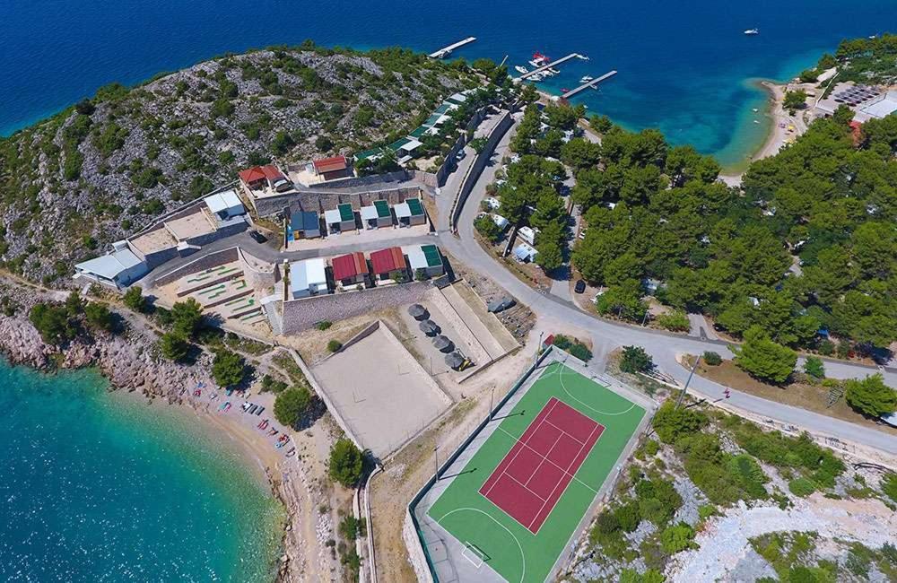 Premium Mobile Home Sun & Joy - Oaza Mira Camping Drage Eksteriør bilde